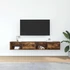 Kép 3/11 - 2 db füstös tölgy színű szerelt fa TV-szekrény 80x31x25,5 cm