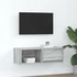Kép 1/11 - Szürke sonoma színű szerelt fa TV-szekrény 80x31x25,5 cm