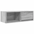 Kép 6/11 - 2 db szürke sonoma szerelt fa fali TV-szekrény 80x31x25,5 cm