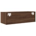 Kép 8/11 - Barna tölgy színű szerelt fa TV-szekrény 80x31x25,5 cm