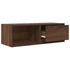 Kép 5/11 - 2 db barna tölgy színű szerelt fa TV-szekrény 80x31x25,5 cm