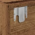 Kép 11/11 - Antik fa színű szerelt fa TV-szekrény 80x31x25,5 cm