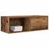 Kép 4/11 - 2 db antik fa szerelt fa fali TV-szekrény 80x31x25,5 cm