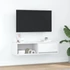 Kép 1/11 - Fehér szerelt fa TV-szekrény 100x31x25,5 cm