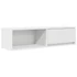 Kép 2/11 - Fehér szerelt fa TV-szekrény 100x31x25,5 cm