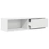 Kép 5/11 - 2 db fehér szerelt fa TV-szekrény 100x31x25,5 cm
