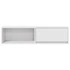 Kép 7/11 - 2 db fehér szerelt fa TV-szekrény 100x31x25,5 cm