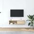 Kép 3/11 - Sonoma tölgy színű szerelt fa TV-szekrény 100x31x25,5cm