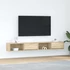 Kép 1/11 - 2 db sonoma tölgy színű szerelt fa TV-szekrény 100x31x25,5cm