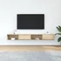 Kép 3/11 - 2 db sonoma tölgy színű szerelt fa TV-szekrény 100x31x25,5cm