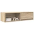 Kép 4/11 - 2 db sonoma tölgy színű szerelt fa TV-szekrény 100x31x25,5cm