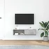 Kép 3/11 - Betonszürke szerelt fa TV-szekrény 100x31x25,5cm