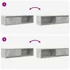 Kép 9/11 - Betonszürke szerelt fa TV-szekrény 100x31x25,5cm