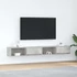 Kép 1/11 - 2 db betonszürke szerelt fa TV-szekrény 100x31x25,5cm