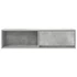 Kép 7/11 - 2 db betonszürke szerelt fa TV-szekrény 100x31x25,5cm