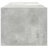 Kép 8/11 - 2 db betonszürke szerelt fa TV-szekrény 100x31x25,5cm