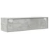 Kép 9/11 - 2 db betonszürke szerelt fa TV-szekrény 100x31x25,5cm