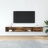 Kép 3/11 - 2 db füstös tölgy színű szerelt fa TV-szekrény 100x31x25,5cm