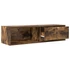 Kép 5/11 - 2 db füstös tölgy színű szerelt fa TV-szekrény 100x31x25,5cm