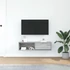 Kép 3/11 - Szürke sonoma színű szerelt fa TV-szekrény 100x31x25,5cm