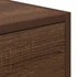 Kép 11/11 - 2 db barna tölgy színű szerelt fa TV-szekrény 100x31x25,5cm