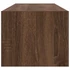 Kép 8/11 - 2 db barna tölgy színű szerelt fa TV-szekrény 100x31x25,5cm