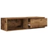 Kép 5/11 - 2 db antik fa szerelt fa fali TV-szekrény 100x31x25,5 cm
