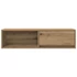 Kép 7/11 - 2 db kézműves tölgy színű szerelt fa TV-szekrény 100x31x25,5 cm