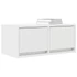 Kép 4/11 - 2 db fehér szerelt fa TV-szekrény 60x31x25,5 cm