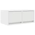 Kép 6/11 - 2 db fehér szerelt fa TV-szekrény 60x31x25,5 cm