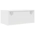 Kép 9/11 - 2 db fehér szerelt fa TV-szekrény 60x31x25,5 cm