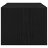Kép 8/11 - 2 db fekete tölgy színű szerelt fa TV-szekrény 60x31x25,5 cm