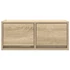 Kép 7/11 - 2 db sonoma tölgy színű szerelt fa TV-szekrény 60x31x25,5 cm