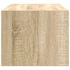 Kép 8/11 - 2 db sonoma tölgy színű szerelt fa TV-szekrény 60x31x25,5 cm