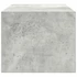 Kép 7/11 - Betonszürke szerelt fa TV-szekrény 60x31x25,5 cm