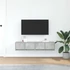 Kép 3/11 - 2 db betonszürke szerelt fa TV-szekrény 60x31x25,5 cm