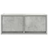 Kép 7/11 - 2 db betonszürke szerelt fa TV-szekrény 60x31x25,5 cm