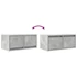 Kép 10/11 - 2 db betonszürke szerelt fa TV-szekrény 60x31x25,5 cm