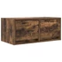 Kép 2/11 - Füstös tölgy színű szerelt fa TV-szekrény 60x31x25,5 cm