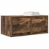 Kép 4/11 - 2 db füstös tölgy színű szerelt fa TV-szekrény 60x31x25,5 cm