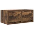 Kép 6/11 - 2 db füstös tölgy színű szerelt fa TV-szekrény 60x31x25,5 cm