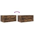 Kép 10/11 - 2 db füstös tölgy színű szerelt fa TV-szekrény 60x31x25,5 cm