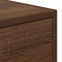 Kép 11/11 - 2 db barna tölgy színű szerelt fa TV-szekrény 60x31x25,5 cm