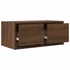 Kép 5/11 - 2 db barna tölgy színű szerelt fa TV-szekrény 60x31x25,5 cm