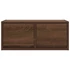 Kép 7/11 - 2 db barna tölgy színű szerelt fa TV-szekrény 60x31x25,5 cm