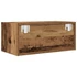 Kép 8/11 - Antik fa színű szerelt fa TV-szekrény 60x31x25,5 cm
