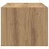 Kép 7/11 - Kézműves tölgy színű szerelt fa TV-szekrény 60x31x25,5 cm