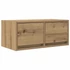Kép 6/11 - 2 db kézműves tölgy szerelt fa TV-szekrény 60x31x25,5 cm