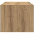 Kép 8/11 - 2 db kézműves tölgy szerelt fa TV-szekrény 60x31x25,5 cm