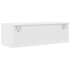 Kép 9/11 - 2 db fehér szerelt fa TV-szekrény 80x31x25,5 cm
